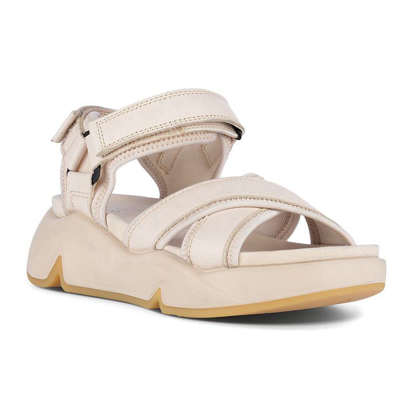 Women Ecco Chunky Sandal - Sandals Pink - India YRKNZH013